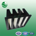 High efficiency H13 V-type air conditioning air filter